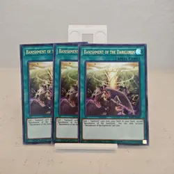Yu-Gi-Oh! Konami Banishment of the Darklords Spell 1st Ed BLRR-EN032 x3 - Image 1
