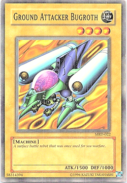 Ground Attacker Bugroth MRD-022 Yu-Gi-Oh! Light Play Unlimited - Image 1