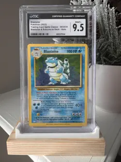 Blastoise 003/034 2023 Trading Card Game Classic ENGLISH POKEMON CGC 9.5 - Image 1