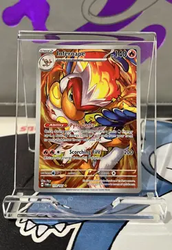 Infernape Pokemon TCG S&V Twilight Masquerade Illustration Card 173/167 - Image 1