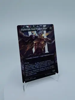 MTG FF Magic The Gathering Sephiroth (Borderless) Surge Foil -English - Image 4