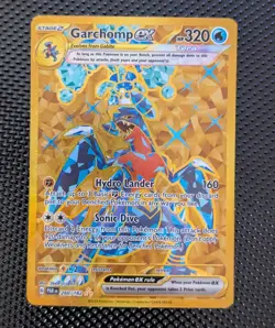 Pokemon Garchomp EX Holo Hyper Rare Card 260/182 Sv04: Paradox Rift - Image 1