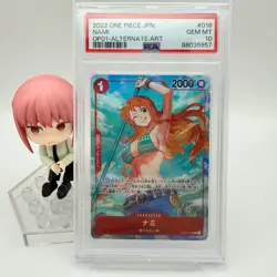 PSA 10 Nami Alt Art OP01-016 R Rare ROMANCE DAWN ONE PIECE Card Game Japanese - Image 1