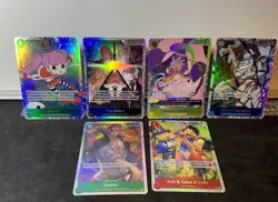One Piece OP-13 SR Lot 6 Cards - Image 1