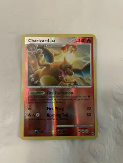 Pokemon 2009 Platinum Arcus Charizard Reverse Holo LP Rare Card - Image 1