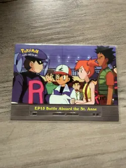 TOPPS POKEMON CARD Battle Aboard The St. Anne #EP15 2000’s - Image 1