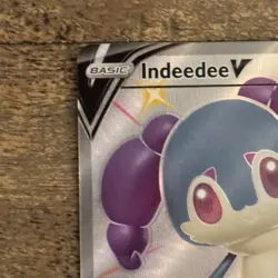 Indeedee V NM SV114/SV122 Shining Fates: Shiny Vault Holo 2021 Pokemon Card - Image 2