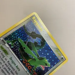 Rayquaza 22/107 Reverse Holo Rare Stamped EX Deoxys Pokemon Card LP - Image 3