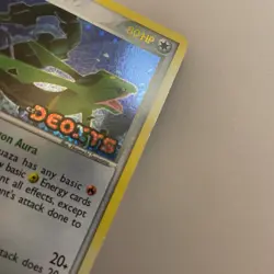 Rayquaza 22/107 Reverse Holo Rare Stamped EX Deoxys Pokemon Card LP - Image 4