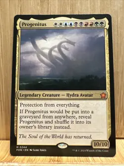 MTG Foundations Progenitus Mythic Card 244 - Image 1