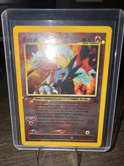 Pokemon TCG Entei Black Star Promos Holo Card 34 Wizards Black Star Promos - Image 1