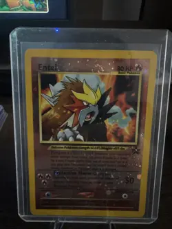 Pokemon TCG Entei Black Star Promos Holo Card 34 Wizards Black Star Promos - Image 2