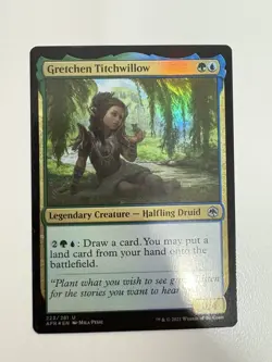 Gretchen Titchwillow Foil MTG Magic the Gathering Card NM Near Mint AFR - Image 1