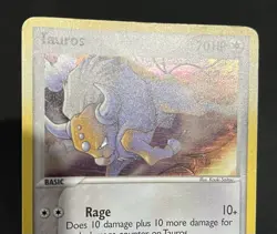 Tauros - 5/17 - Cosmos Holo Rare - Pop Series 2 - Pokemon Card - Image 3