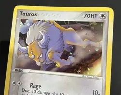 Tauros - 5/17 - Cosmos Holo Rare - Pop Series 2 - Pokemon Card - Image 4