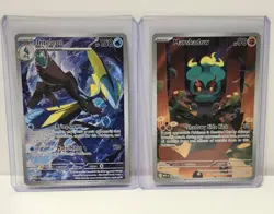2025 Pokemon Mega Evolution Lot of 5 Illustration Rare & Promo Cards - Image 2