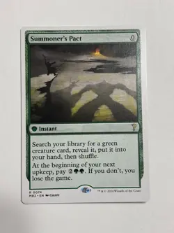 Summoner's Pact (White Border) Mystery Booster 2 Magic the Gathering MTG Card - Image 1