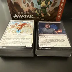 Avatar Airbender Bulk Lot MINT UNPLAYED 1 Collector Box Worth Of C/U TLA MTG TLE - Image 2