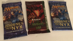 MtG Brothers War Collector Booster pack & Journey into NYX New Factory Sealed - Image 1