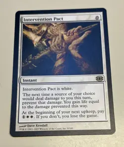 1x Intervention Pact, Future Sight Rare, MTG - Image 1