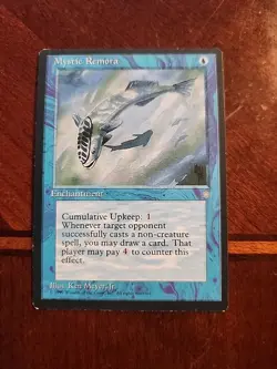 MTG Ice Age - Mystic Remora Lot Of 17, Lot Of 7 Red Elemental Blast - Image 1