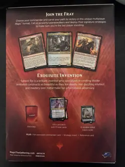 MtG Sealed Exquisite Invention Commander Deck - Image 2