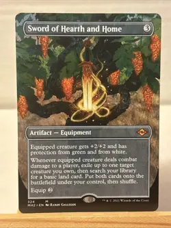 Sword of Hearth and Home (Borderless) Modern Horizons 2 Regular - Image 1