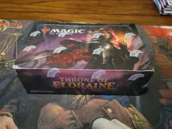 WOTC MTG Throne of Eldraine booster box new sealed English Rudy Alpha - Image 1