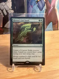 ~1x Rhonas's Last Stand x1 ~NM~ Hour of Devastation Magic Gathering MTG - Image 1