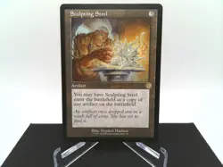 Sculpting Steel 50 The Brothers War Retro Frame BRR MTG Magic - Image 1