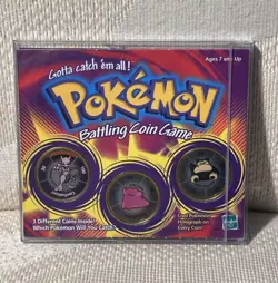 Hasbro Pokemon Battling Coin Game - Mewtwo Ditto And Snorlax - Nintendo 1999 - Image 1