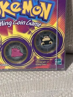 Hasbro Pokemon Battling Coin Game - Mewtwo Ditto And Snorlax - Nintendo 1999 - Image 4