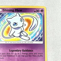Shining Mew 40/73 Shining Legends Pokemon TCG NM - Image 5
