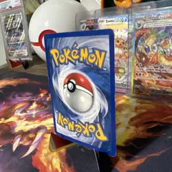 Entei 34 - 1999 Black Star Movie Promo Reverse Holo Pokemon Card *SWIRL* - Image 5