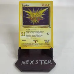Pokemon Fossil- Zapdos Holo 15/62- NM-/LP+ - Image 1