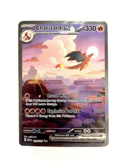 Charizard EX 199/165 SV 151 Special Illustration Rare Pokemon TCG Card NM - Image 1