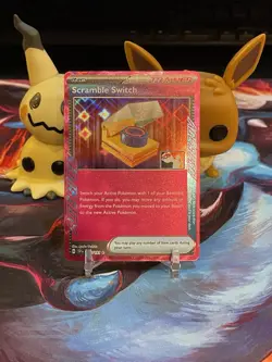 Pokemon Prize Pack Series 7 Surging Sparks, Scramble Switch, Ace Card 186/191 - Image 1