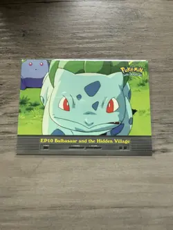 Ep10 Bulbasaur and the Hidden Village - Pokemon Topps - Non Holo Vintage! - Image 1