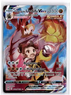 Pokemon TCG Single Strike Urshifu VMAX TG19/TG30 Brilliant Stars Trainer Gallery - Image 1