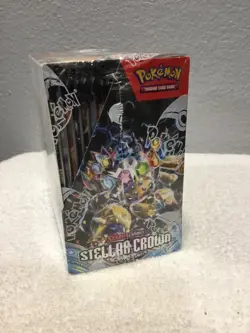 Pokemon TCG Scarlet & Violet: Stellar Crown Booster Box Factory Sealed!!🔥🔥 - Image 2