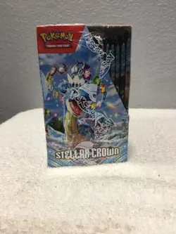 Pokemon TCG Scarlet & Violet: Stellar Crown Booster Box Factory Sealed!!🔥🔥 - Image 4