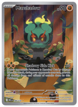 Marshadow 146/132 (NM) - ME01 Mega Evolution - Illustration Rare Pokemon TCG - Image 1
