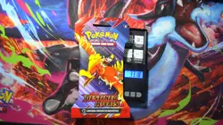 Heavy 33.18g Pokemon TCG Destined Rivals Sleeved Booster Pack - Image 1