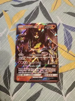 Zygarde GX 73/131 Full Art Ultra Rare Sun & Moon Forbidden Light Pokemon - Image 1