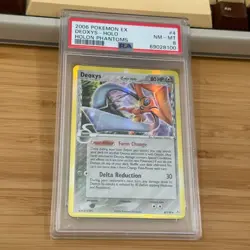 2006 Pokemon Ex Holon Phantoms 4 Deoxys - Holo PSA 8 NM-MT - Image 2