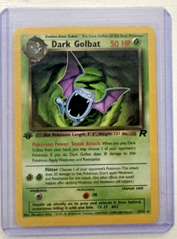 Pokemon TCG Dark Golbat Non-Holo Rare 24/82 Team Rocket NM 1st Edition - Image 1