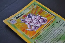 Nidoking #11 / 102 Base Set Holo - LP - Pokemon 1999 TCG WOTC Vintage - Image 5