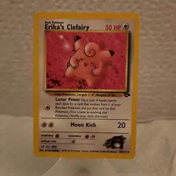 Pokemon Erika's Clefairy Gym Challenge 40/132 Uncommon 50 HP Regular English - Image 1