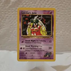 Pokemon Sabrina's Jynx Gym Heroes 59/132 Uncommon 60 HP Regular Basic English - Image 1
