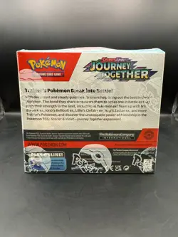 Pokemon TCG Journey Together Enhanced Booster Box Sealed 36 Packs + Box Topper - Image 2